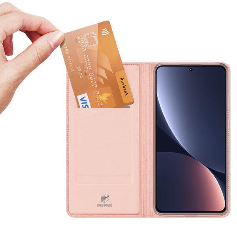 DUX stílusos Xiaomi 13 mobiltelefon tok - rózsaarany