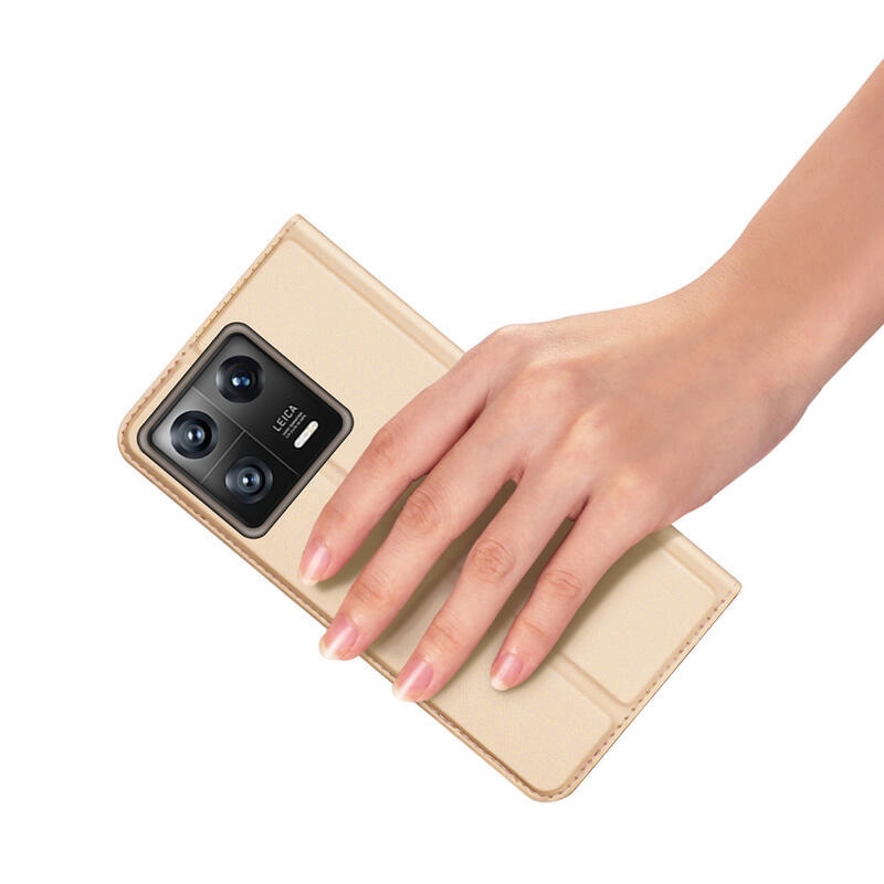 DUX stílusos Xiaomi 13 mobiltelefon tok - arany színű