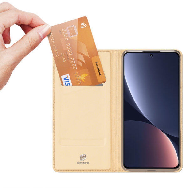 DUX stílusos Xiaomi 13 mobiltelefon tok - arany színű