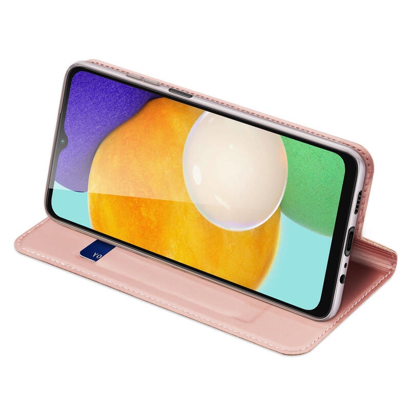 DUX elegáns tok Samsung Galaxy A14 4G/5G készülékhez - rózsaarany színben