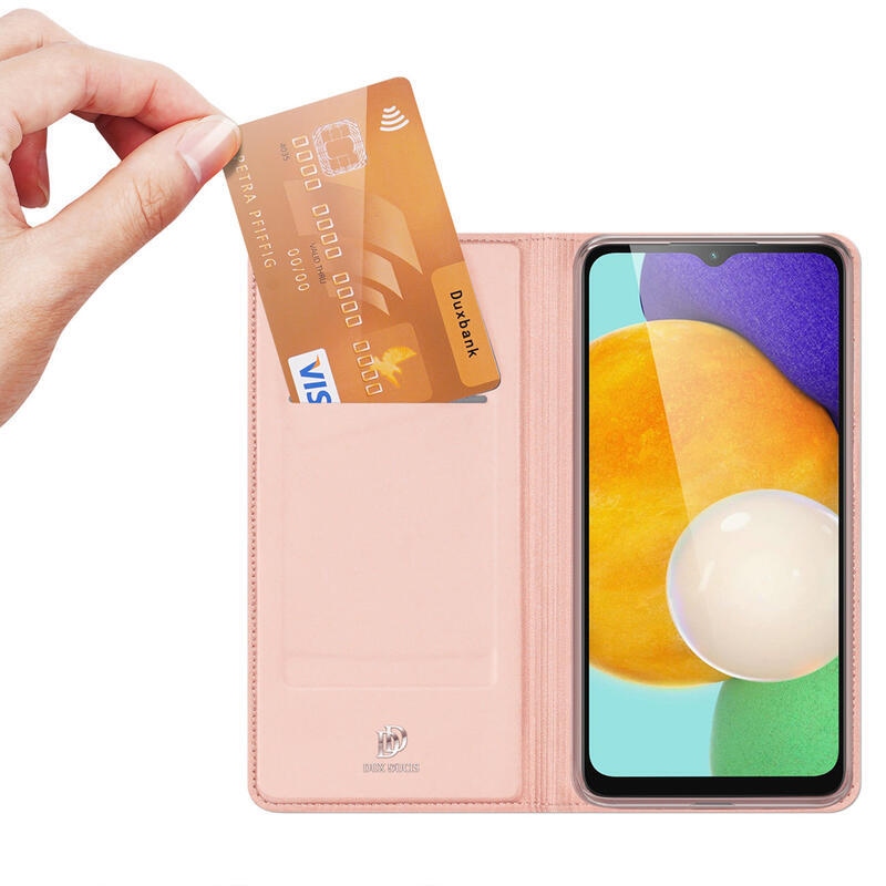 DUX elegáns tok Samsung Galaxy A14 4G/5G készülékhez - rózsaarany színben
