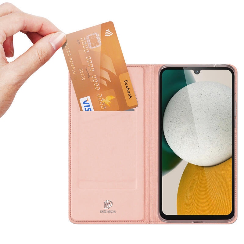 DUX elegáns tok Samsung Galaxy A34 5G készülékhez - rózsaarany színben