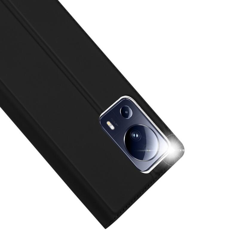 DUX stílusos tok Xiaomi 13 Lite-hoz - fekete