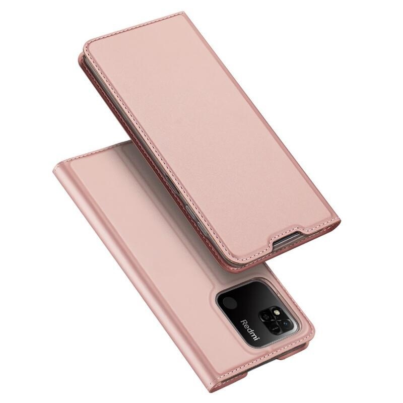 DUX stílusos tok Xiaomi Redmi 10A - rózsaarany