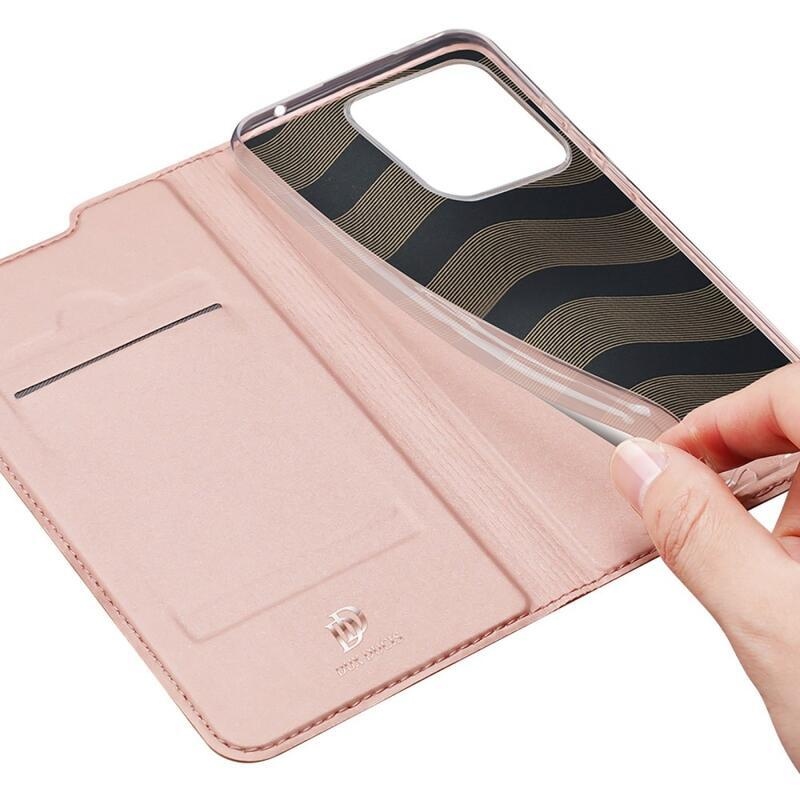 DUX stílusos tok Xiaomi Redmi 10A - rózsaarany