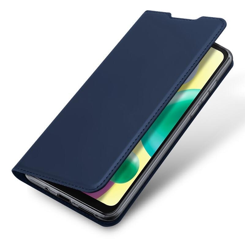 DUX stílusos tok Xiaomi Redmi 10A - sötétkék