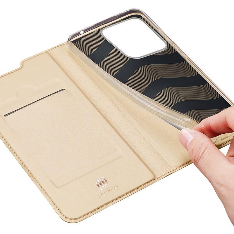 DUX stílusos tok Xiaomi Redmi 10A - arany színben