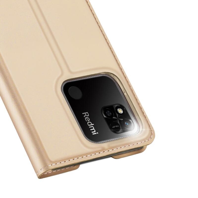 DUX stílusos tok Xiaomi Redmi 10A - arany színben