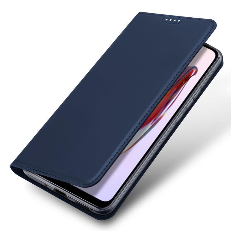 DUX stílusos tok Xiaomi Redmi 12C-hez - sötétkék
