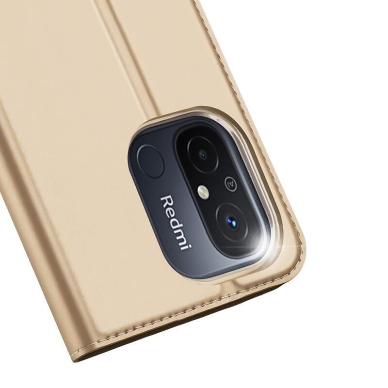 DUX stílusos tok Xiaomi Redmi 12C-hez - arany színben