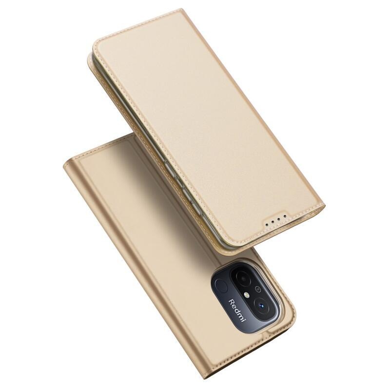 DUX stílusos tok Xiaomi Redmi 12C-hez - arany színben