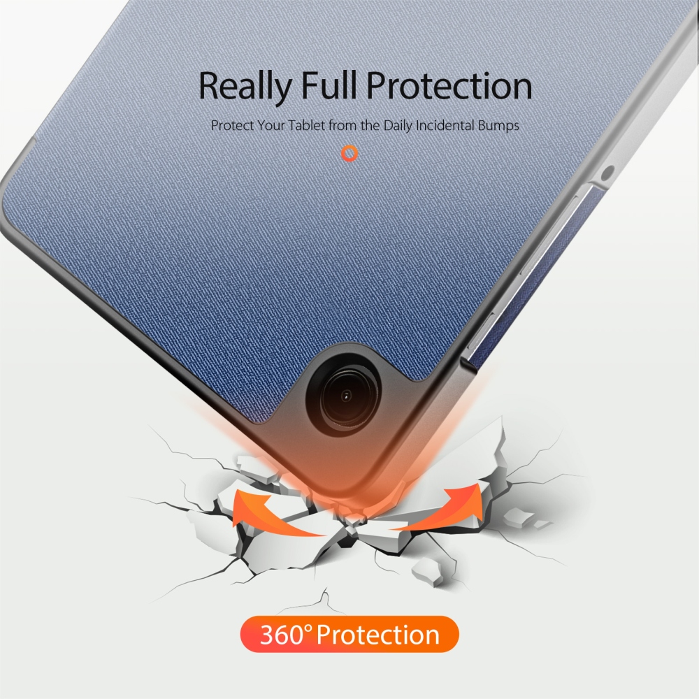 DUX táblagép tok Samsung Galaxy Tab A11/Tab A9 - kék