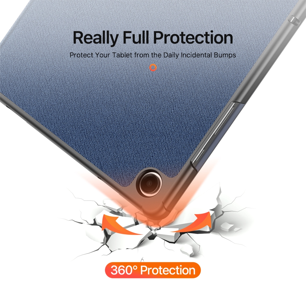 DUX táblagép tok Samsung Galaxy Tab A11+/Tab A9+ - kék