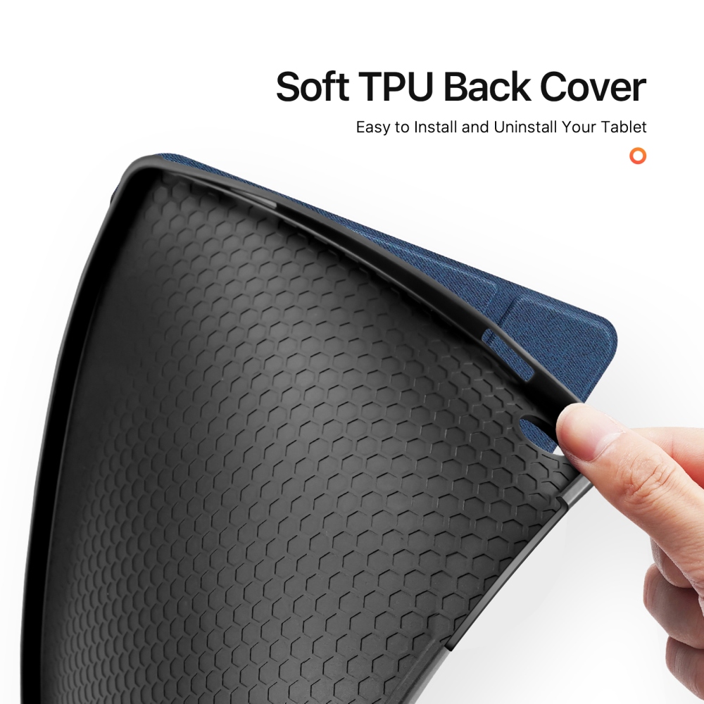 DUX táblagép tok Samsung Galaxy Tab A11+/Tab A9+ - kék