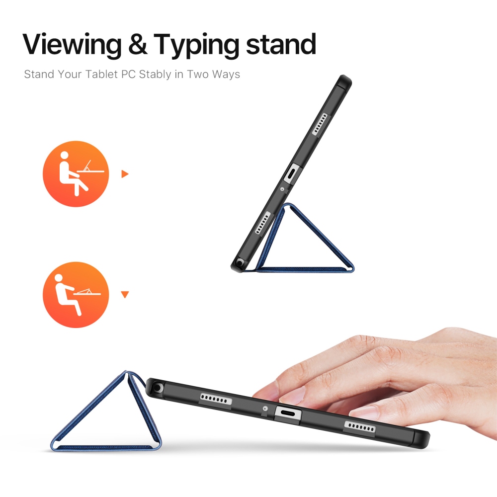 DUX táblagép tok Samsung Galaxy Tab A11+/Tab A9+ - kék