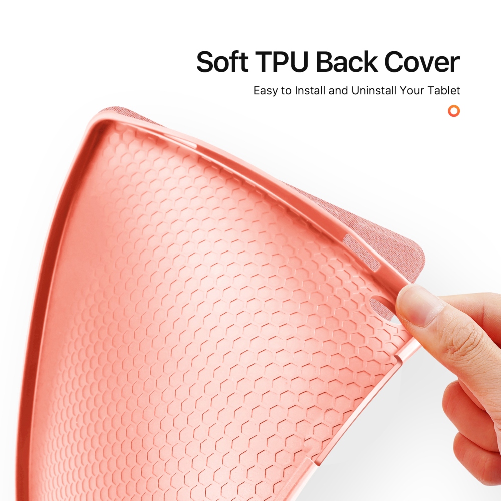 DUX tablet tok Samsung Galaxy Tab A11+/Tab A9+ - rózsaszínű