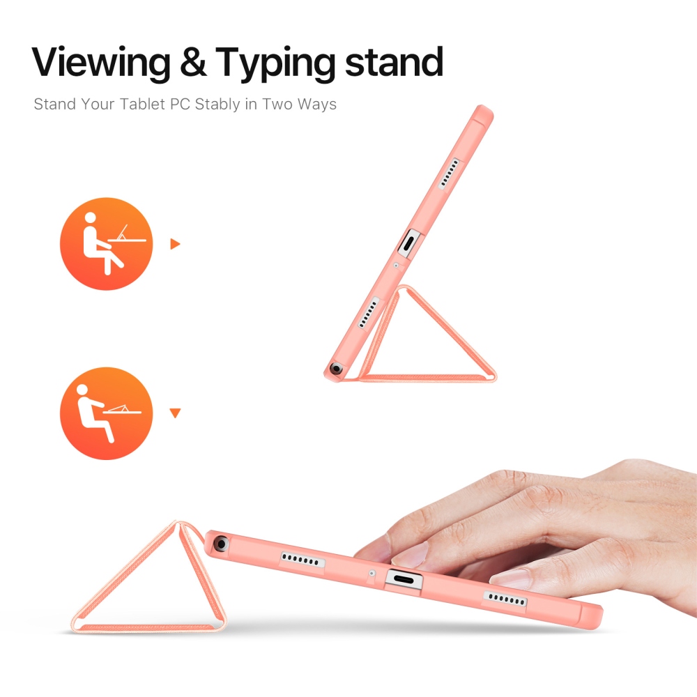 DUX tablet tok Samsung Galaxy Tab A11+/Tab A9+ - rózsaszínű