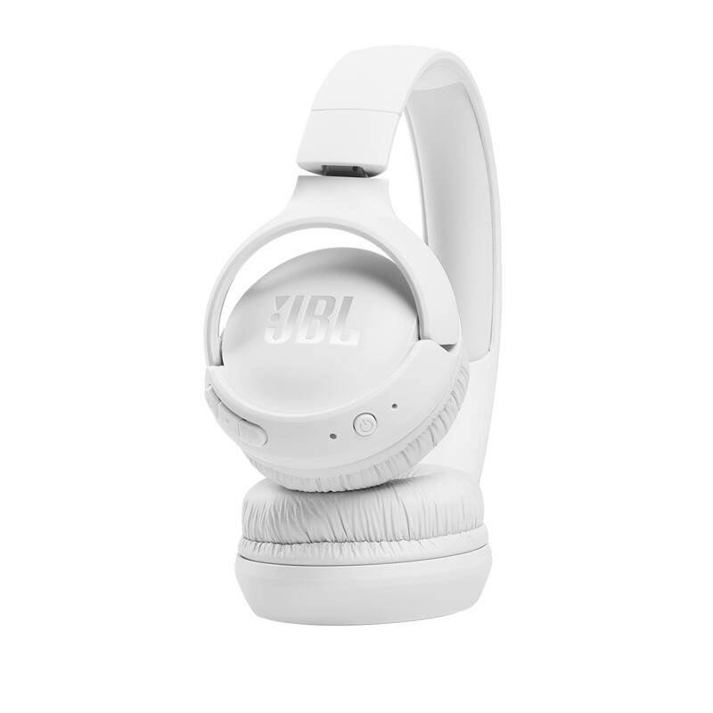 JBL Tune T510 Bluetooth-fejhallgató fehér színben