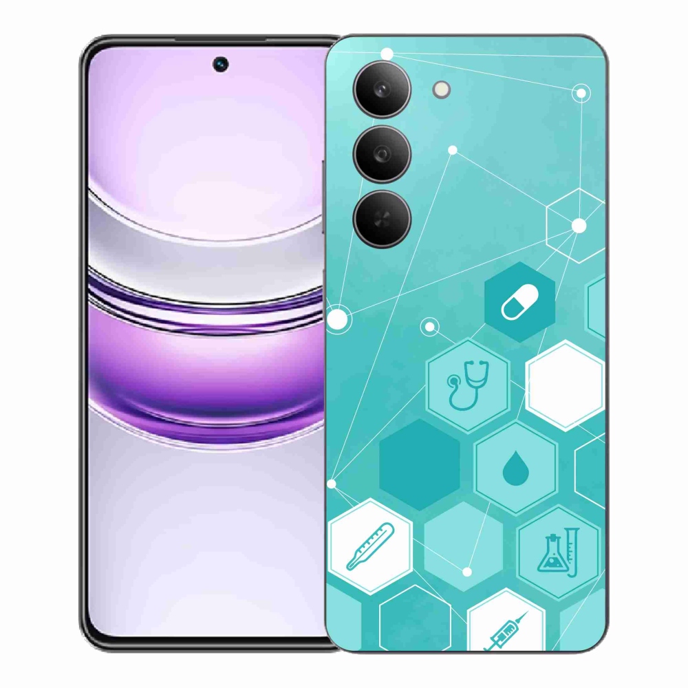 Zselés borítás mmCase a Realme 14x 5G készülékhez - Egészségügy 3