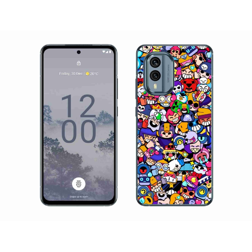 Zselés borítás mmCase a Nokia X30 5G készülékhez - brawl stars 2