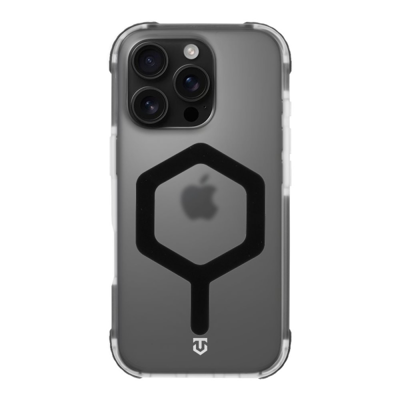 Tactical MagForce hatszögletű borító Apple iPhone 16 Pro T-Fekete