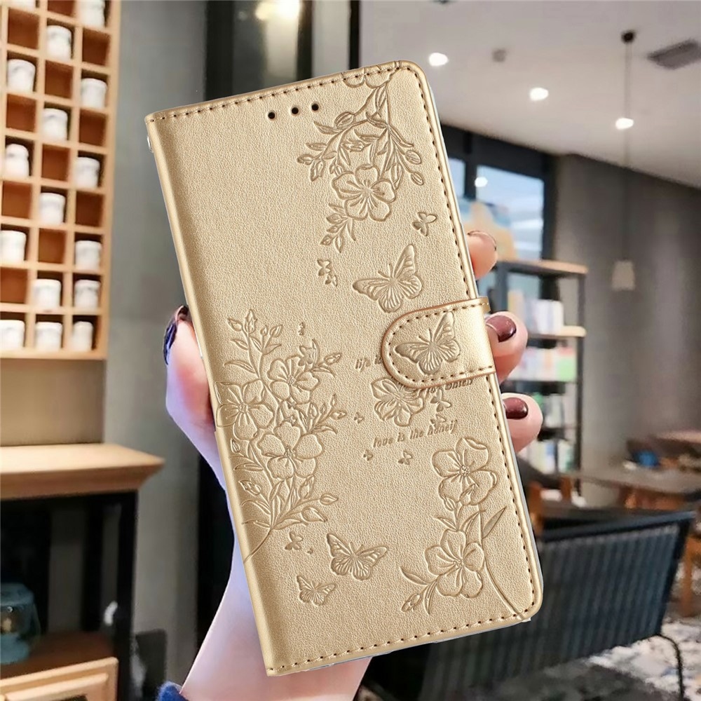 Floralis könyv tok Xiaomi 15T-hez - arany színű