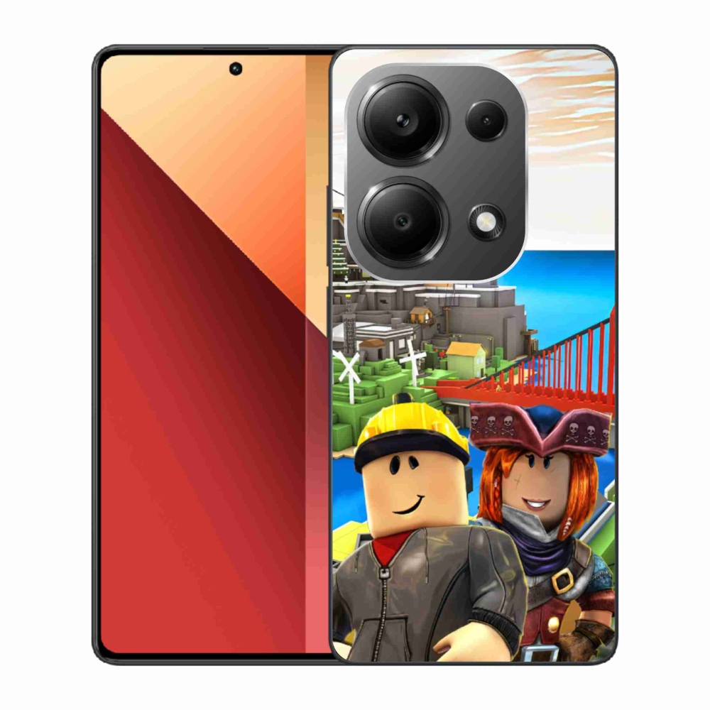 Gél borítás mmCase a Xiaomi Redmi Note 13 Pro 4G/Poco M6 Pro számára - roblox 1