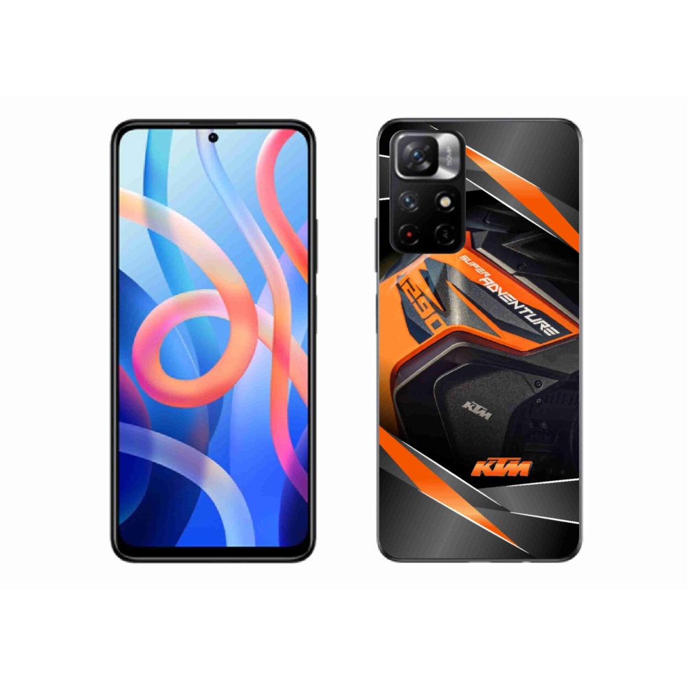 Gél borítás mmCase for Xiaomi Redmi Note 11S 5G - motorbike ktm