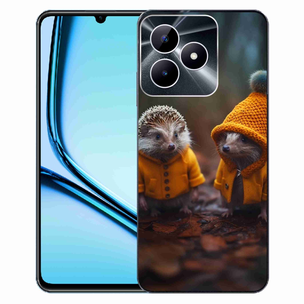 Zselés borító mmCase a Realme Note 50 készülékhez - süni