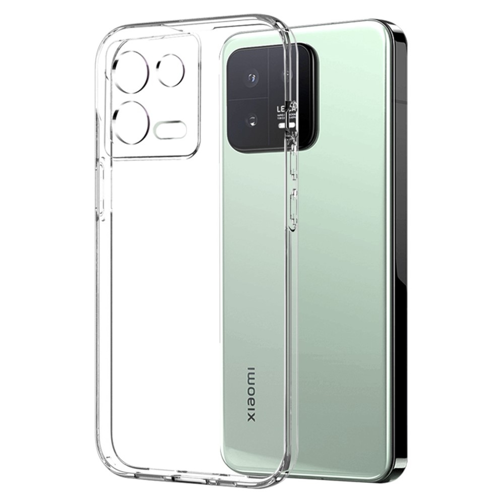 NORTHJO átlátszó zselés tok + edzett üveg Xiaomi 13 - átlátszó