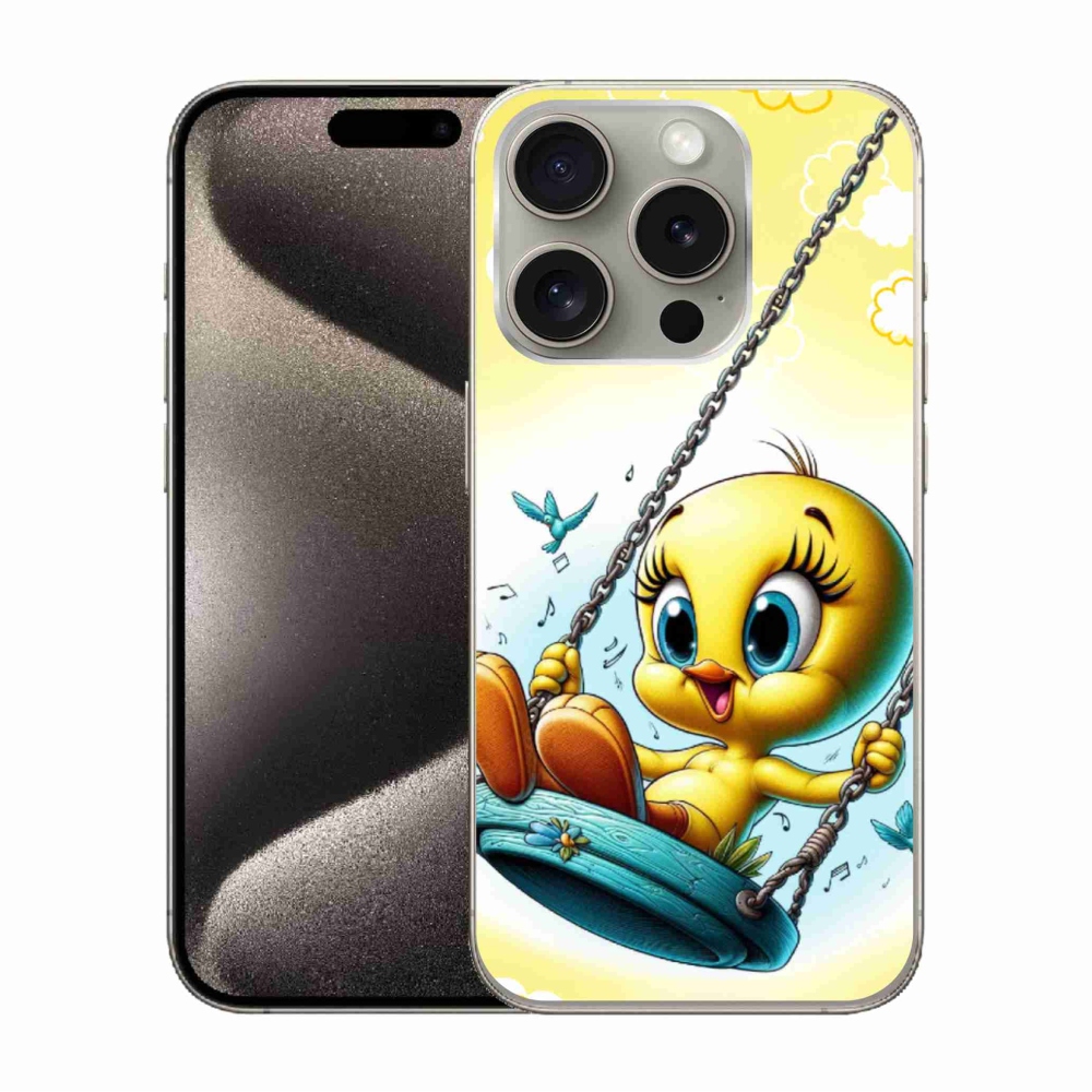 Zselés borítás mmCase iPhone 15 Pro készülékhez - tweets