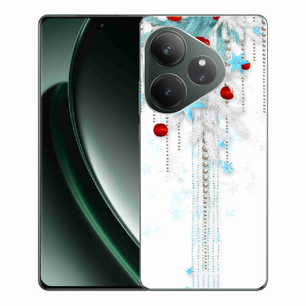 Gél borítás mmCase a Realme GT 6 5G/GT 6T 5G számára - Karácsonyi dekoráció