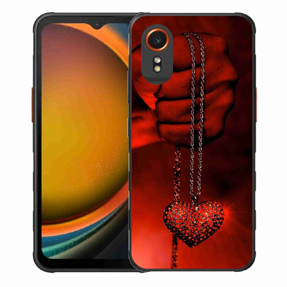 Gél borítás mmCase Samsung Galaxy Xcover 7 - nyaklánchoz