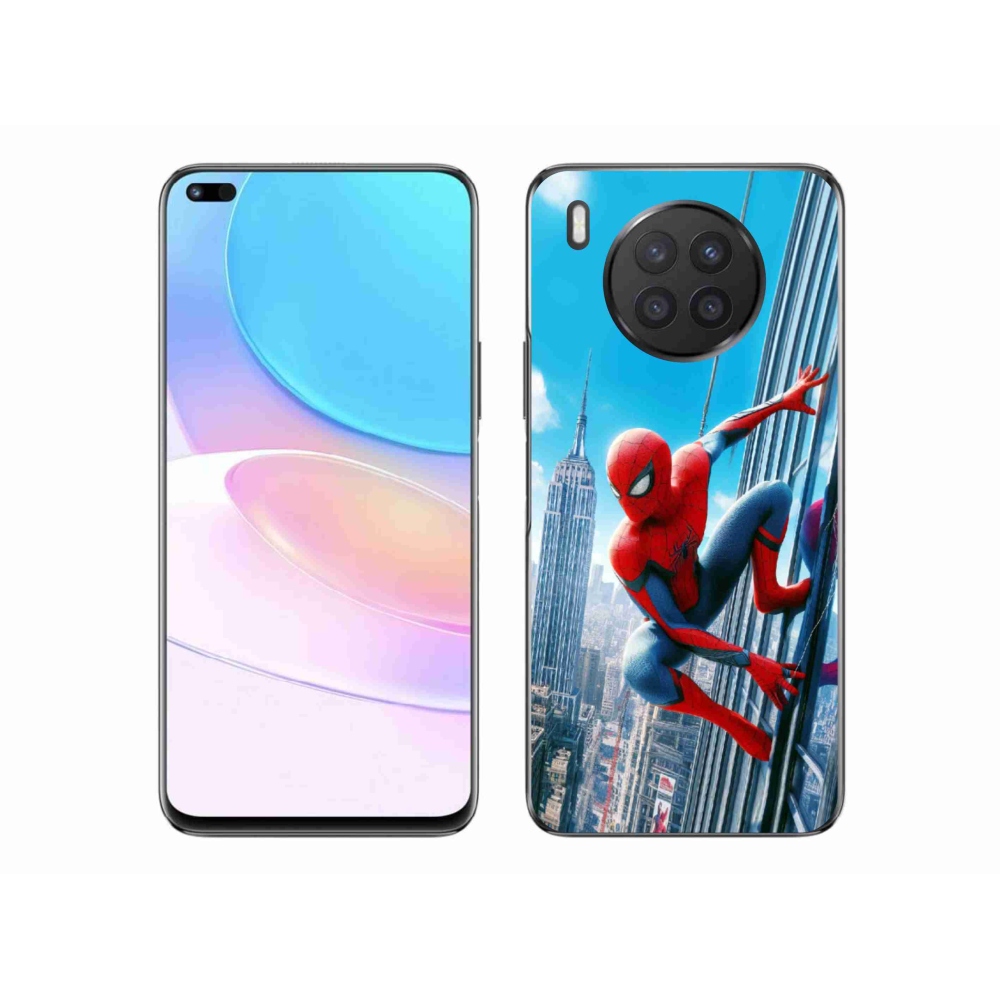 Gél borító mmCase a Huawei Nova 8i készülékhez - pókember