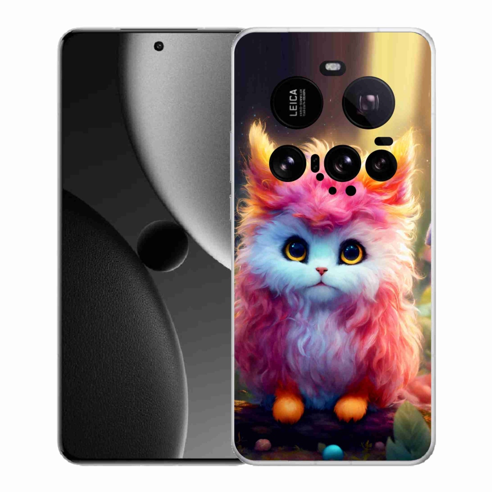 Gél borító mmCase a Xiaomi 15 Ultra számára - aranyos cica 5