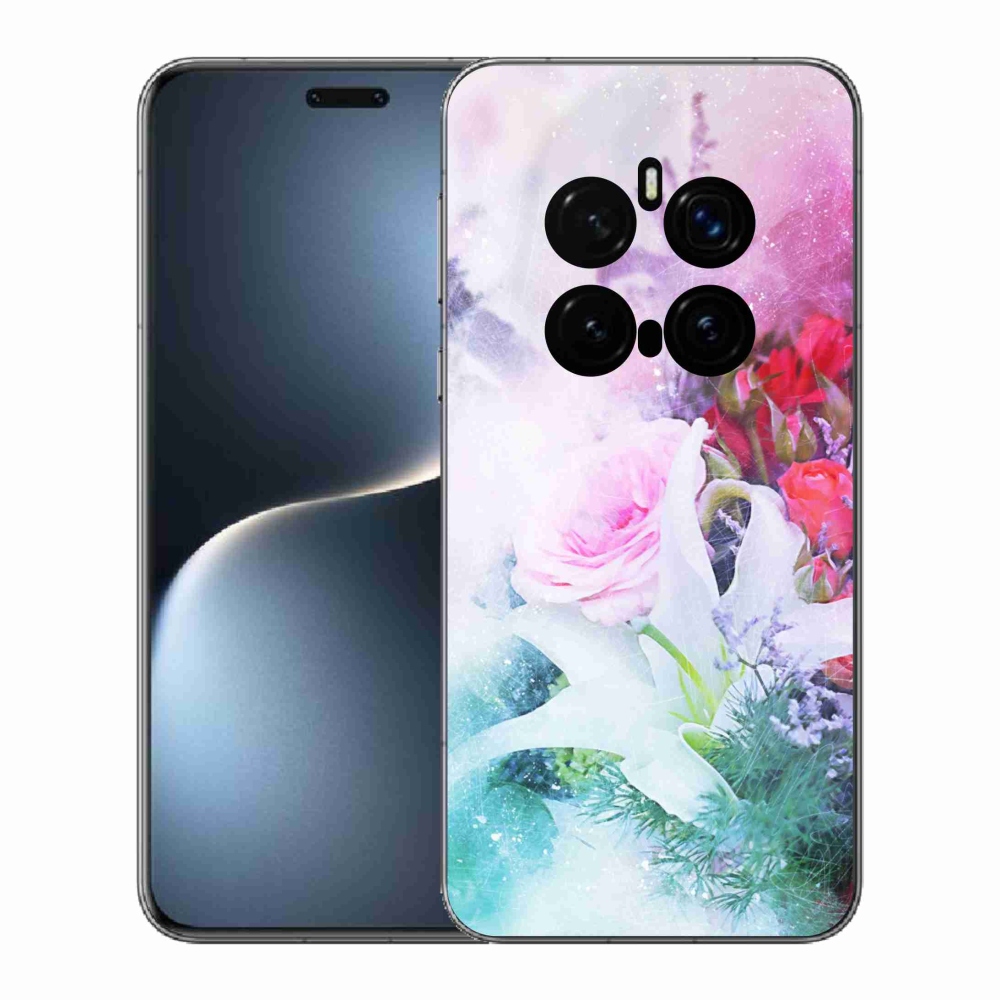 Gél borítás mmCase a Honor Magic 7 Pro 5G számára - virágok 4