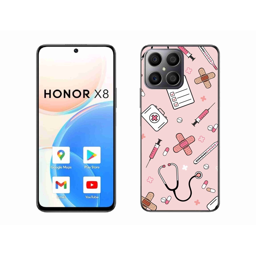 Zselés borítás mmCase a Honor X8-hoz - egészség 2
