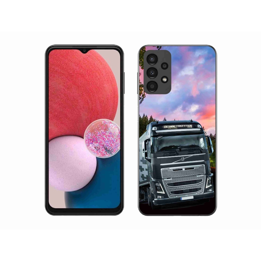 Gél borítás mmCase Samsung Galaxy A13 4G - teherautó 2