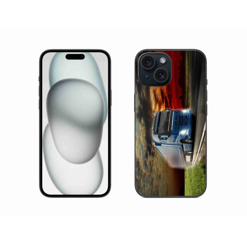 Gél borítás mmCase iPhone 15 - teherautóhoz 4