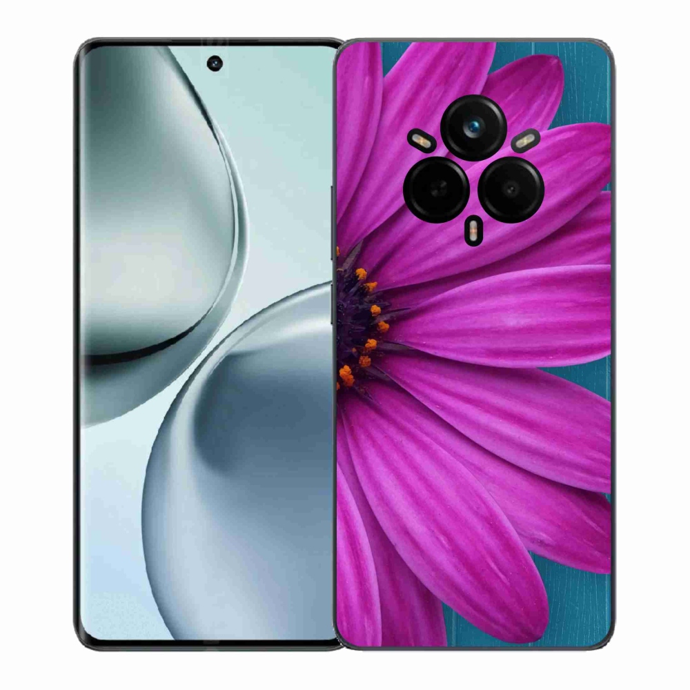 Gél borítás mmCase a Realme 14 Pro 5G készülékhez - Purple Daisy