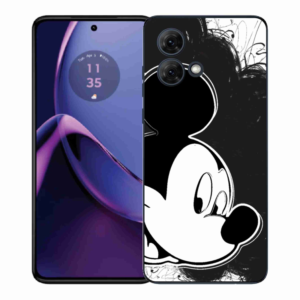 Zselés borítás mmCase Motorola Moto G84 5G - mickey egér 1