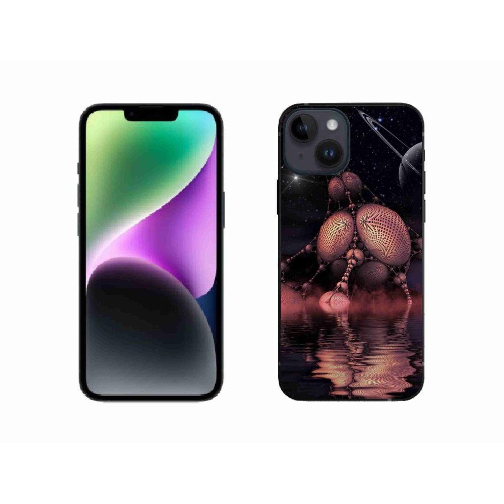 Gél borítás mmCase iPhone 14 készülékhez - absztrakt motívum 19