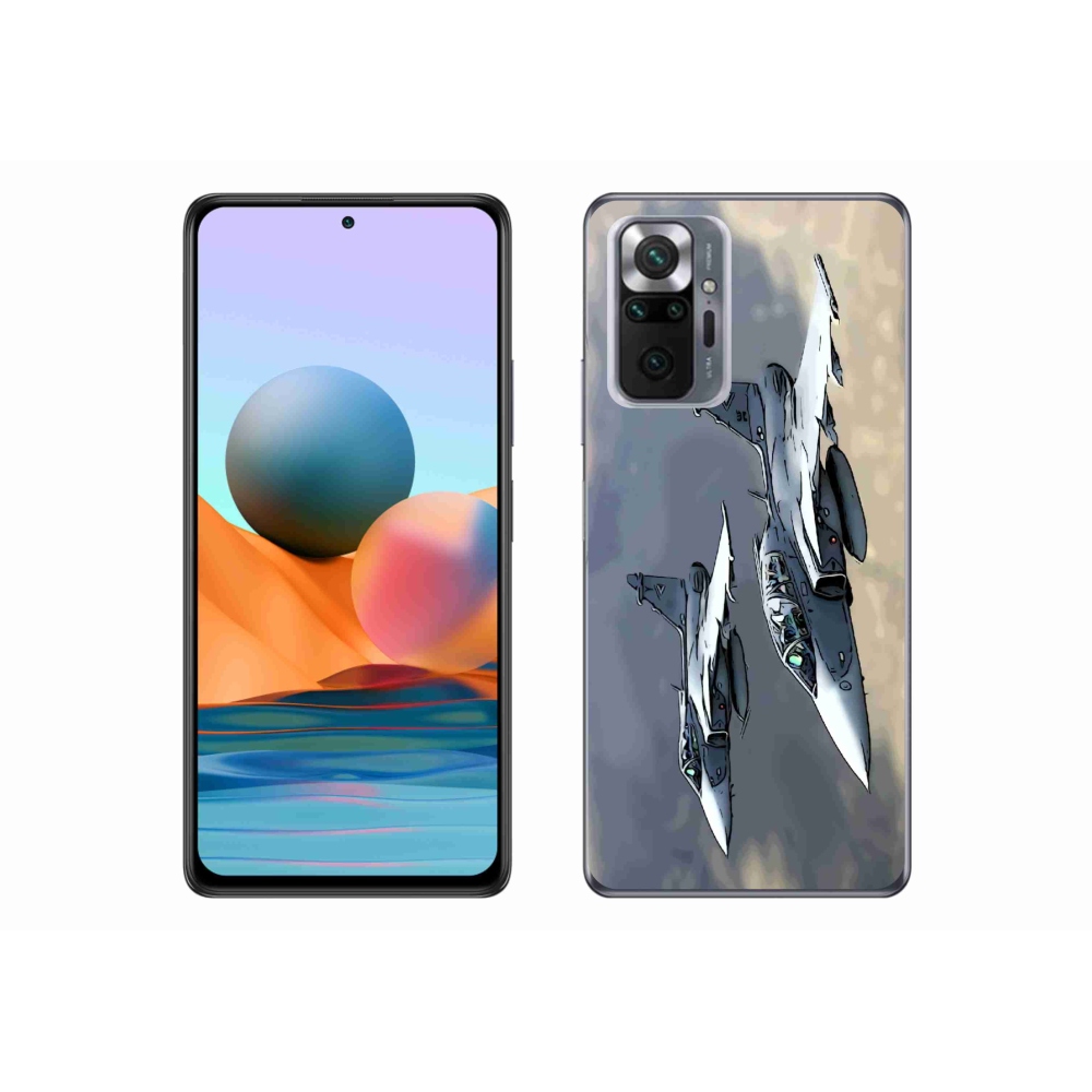 Gél borítás mmCase a Xiaomi Redmi Note 10 Pro számára - harcosok