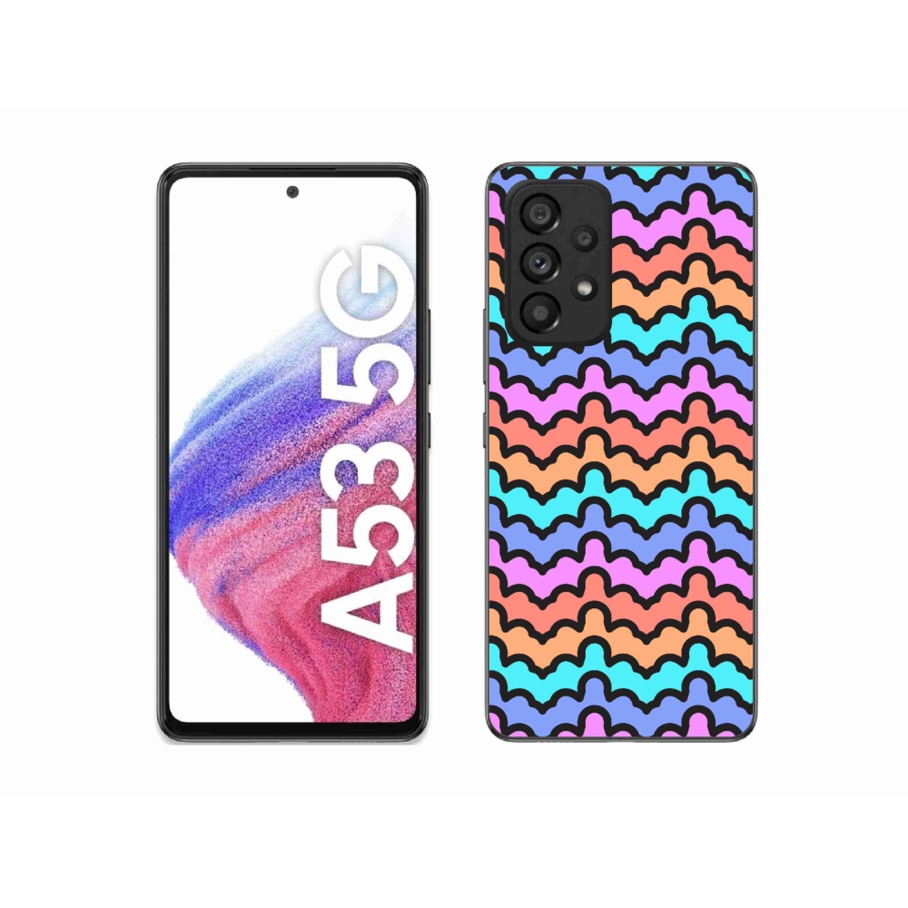 Zselés borítás mmCase Samsung Galaxy A53 5G - absztrakt motívum 30