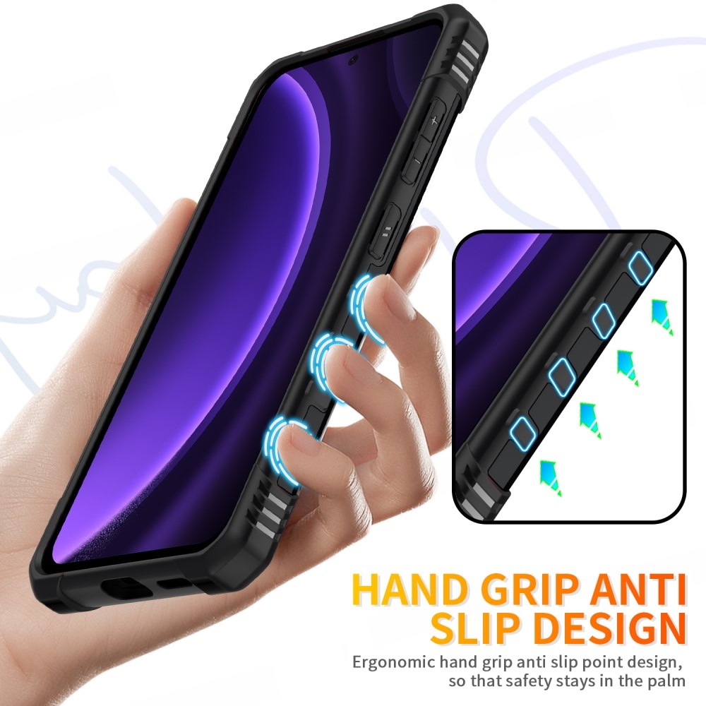 Cseppálló borítás Samsung Galaxy A26 5G készülékhez - fekete