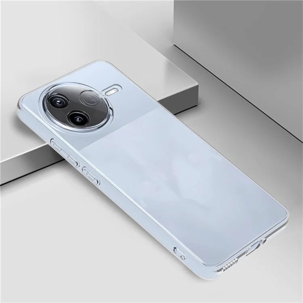 Átlátszó zselés tok Xiaomi Poco F7 Pro - átlátszó