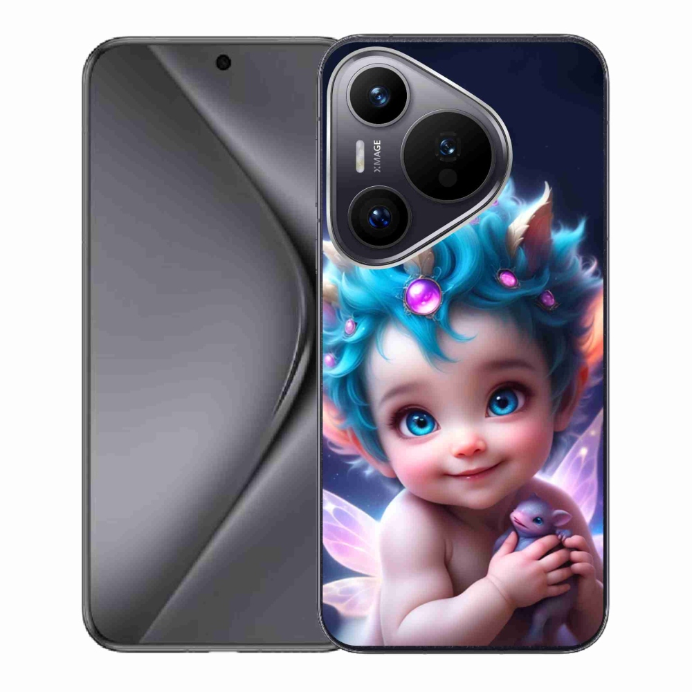 Gélburkolat mmCase a Huawei Pura 70-en - baba pillangószárnyakkal