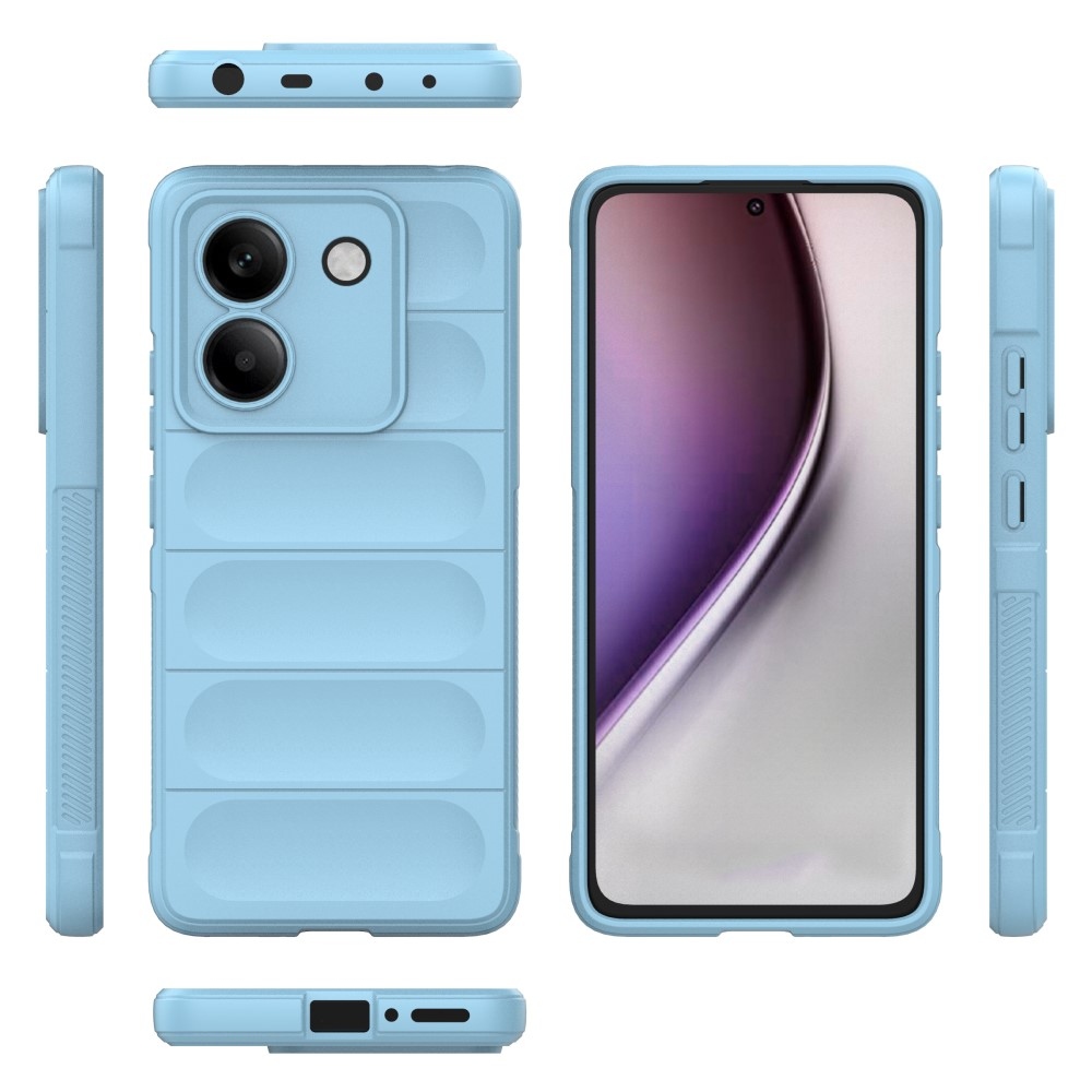 Rugg tartós zselés tok Xiaomi Poco M7 Pro 5G - világoskék színben