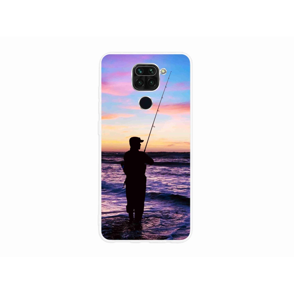 Gél borító mmCase a Xiaomi Redmi Note 9 - halászat 1