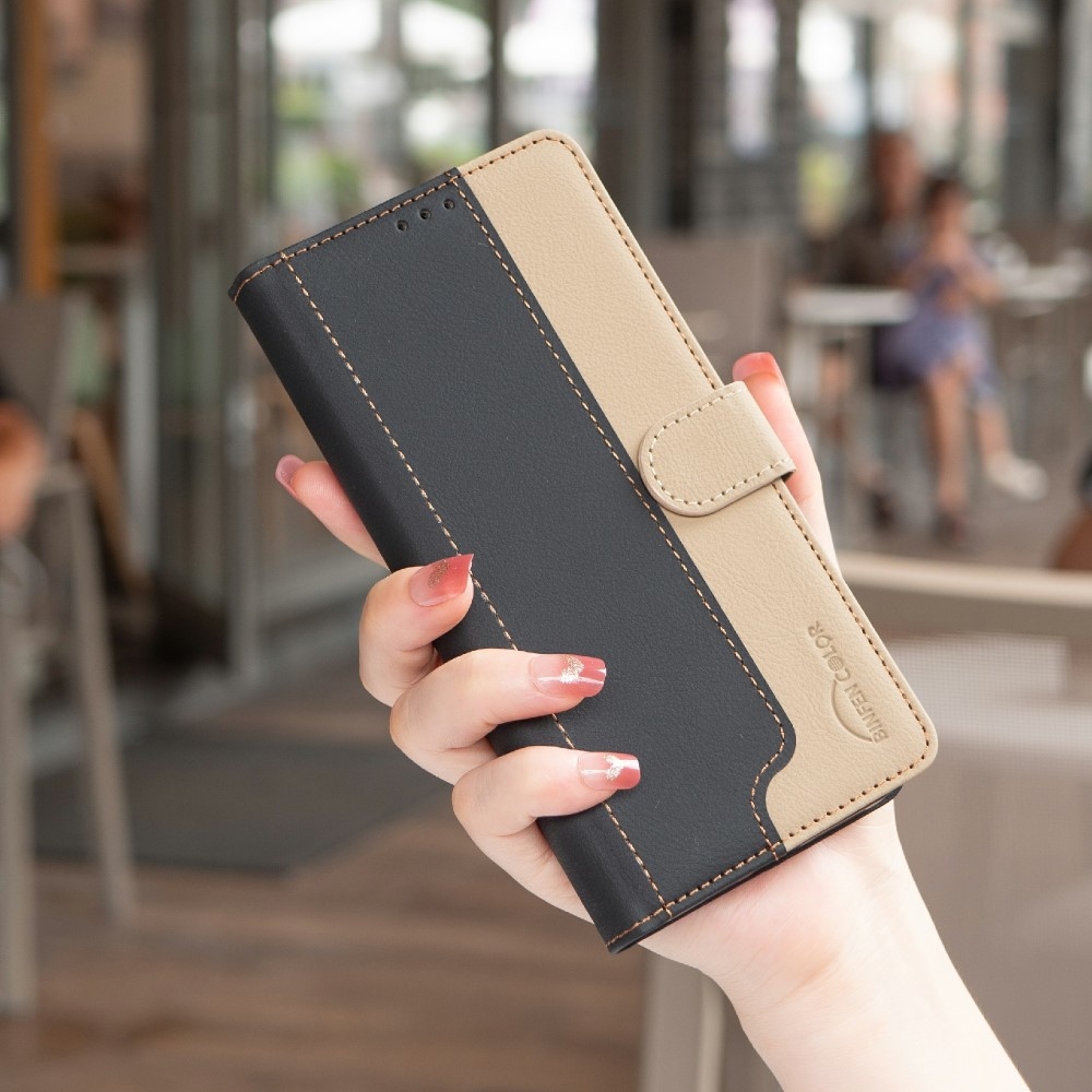 BNF DUO könyvtáska Xiaomi 15 Pro-hoz - fekete